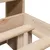 Produktbild 9 för Säng med bokhylla utan madrass 150x200cm massiv furu
