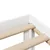 Produktbild 9 för Säng med bokhylla utan madrass vit 120x200 cm massiv furu