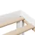 Produktbild 9 för Säng med bokhylla utan madrass vit 180x200cm massiv furu