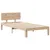 Produktbild 8 för Säng med bokhylla utan madrass 90x190cm massiv furu