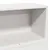 Produktbild 9 för Säng med bokhylla utan madrass vit 75x190cm massiv furu