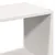 Produktbild 9 för Säng med bokhylla utan madrass vit 160x200cm massiv furu