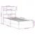 Produktbild 11 för Säng med bokhylla utan madrass 90x190cm massiv furu
