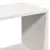 Produktbild 9 för Säng med bokhylla utan madrass vit 180x200cm massiv furu