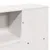 Produktbild 9 för Säng med bokhylla utan madrass vit 135x190cm massiv furu