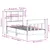 Produktbild 12 för Sängram utan madrass 90x200 cm massiv furu