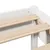 Produktbild 9 för Sängram utan madrass vit 140x200 cm massiv furu