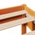 Produktbild 9 för Sängram utan madrass vaxbrun 120x190 cm massiv furu