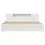 Produktbild 4 för Sängram utan madrass vit 200x200 cm massiv furu