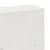 Produktbild 10 för Sängram utan madrass vit 200x200 cm massiv furu