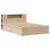 Produktbild 3 för Sängram utan madrass 135x190 cm massiv furu
