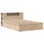 Produktbild 3 för Sängram utan madrass 120x190 cm massiv furu