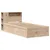 Produktbild 3 för Sängram utan madrass 100x200 cm massiv furu