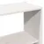 Produktbild 10 för Sängram utan madrass vit 200x200 cm massiv furu