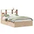 Produktbild 2 för Sängram utan madrass 135x190 cm massiv furu