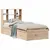 Produktbild 2 för Sängram utan madrass 90x190 cm massiv furu