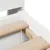 Produktbild 9 för Sängram utan madrass vit 200x200 cm massiv furu