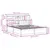 Produktbild 11 för Sängram utan madrass vit 180x200 cm massiv furu