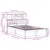 Produktbild 11 för Sängram utan madrass 135x190 cm massiv furu
