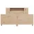 Produktbild 4 för Sängram utan madrass 140x190 cm massiv furu
