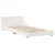 Produktbild 5 för Sängram utan madrass vit 100x200 cm massiv furu