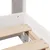 Produktbild 9 för Sängram utan madrass vit 100x200 cm massiv furu
