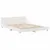 Produktbild 5 för Sängram utan madrass vit 140x190 cm massiv furu
