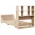 Produktbild 8 för Sängram utan madrass 75x190 cm massiv furu