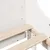Produktbild 9 för Sängram utan madrass vit 200x200 cm massiv furu