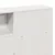 Produktbild 10 för Sängram utan madrass vit 200x200 cm massiv furu