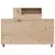 Produktbild 4 för Sängram utan madrass 75x190 cm massiv furu