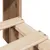 Produktbild 9 för Säng med bokhylla utan madrass 75x190 cm massiv trä