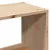 Produktbild 10 för Säng med bokhylla utan madrass 90x190 cm massiv trä