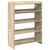 Produktbild 2 för Skohylla sonoma-ek 80x25x61,5 cm konstruerat trä