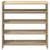 Produktbild 4 för Skohylla sonoma-ek 80x25x81 cm konstruerat trä