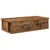 Produktbild 2 för Vägghylla med lådor åldrat trä 60x25x15 cm konstruerat trä