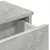 Produktbild 8 för Vägghylla med lådor betonggrå 80x31x17 cm konstruerat trä