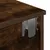 Produktbild 9 för Vägghylla med lådor rökfärgad ek 80x31x17 cm konstruerat trä