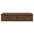 Produktbild 4 för Vägghylla med lådor brun ek 80x31x17 cm konstruerat trä