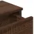 Produktbild 8 för Vägghylla med lådor brun ek 80x31x17 cm konstruerat trä