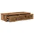 Produktbild 7 för Vägghylla med lådor åldrat trä 80x31x17 cm konstruerat trä