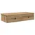 Produktbild 2 för Vägghylla med lådor ek 80x31x17 cm konstruerat trä