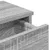 Produktbild 8 för Vägghylla med lådor grå sonoma 100x37,5x19 cm konstruerat trä