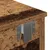 Produktbild 9 för Vägghylla med lådor åldrat trä 100x37,5x19 cm konstruerat trä