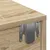Produktbild 9 för Vägghylla med lådor sonoma-ek 60x26,5x15 cm konstruerat trä
