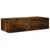 Produktbild 2 för Vägghylla med lådor rökfärgad ek 60x26,5x15 cm konstruerat trä