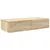 Produktbild 2 för Vägghylla med lådor sonoma-ek 80x33x17 cm konstruerat trä