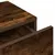Produktbild 8 för Vägghylla med lådor rökfärgad ek 80x33x17 cm konstruerat trä