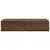 Produktbild 4 för Vägghylla med lådor brun ek 80x33x17 cm konstruerat trä