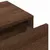 Produktbild 8 för Vägghylla med lådor brun ek 80x33x17 cm konstruerat trä